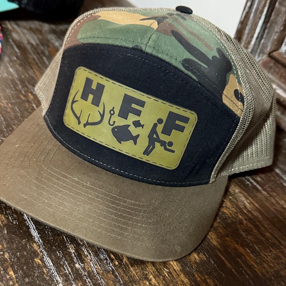 Camo and Brown Trucker Hat